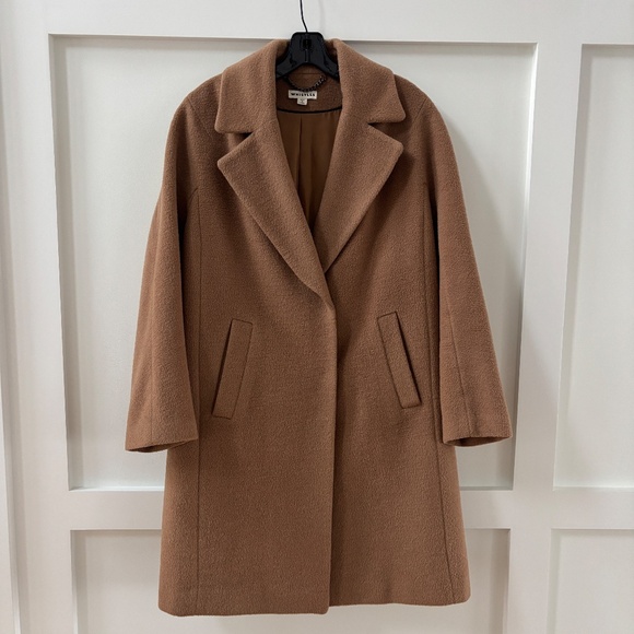 Whistles Mara Drawn Cocoon Coat - Picture 5 of 8